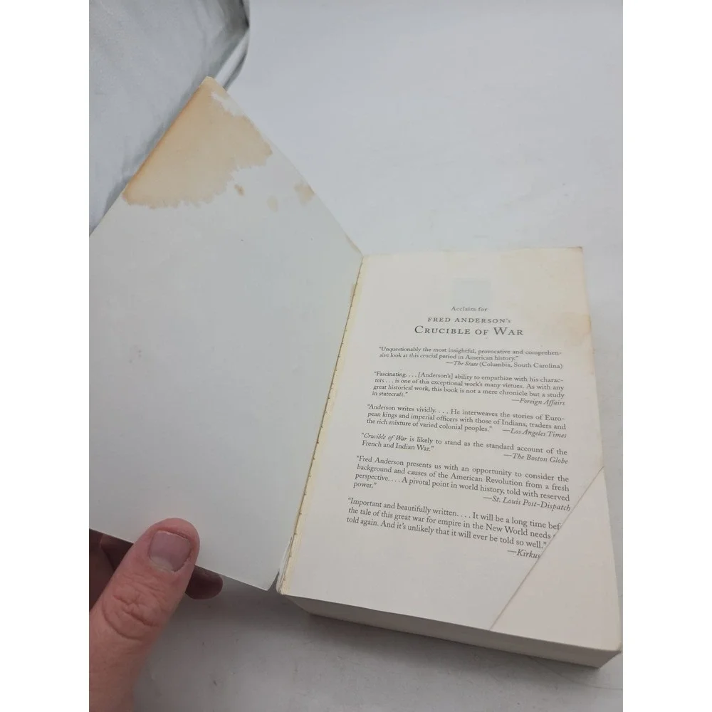 Crucible of War : The Seven Years' War and the Fate of Empire in... ACCEPTABLE